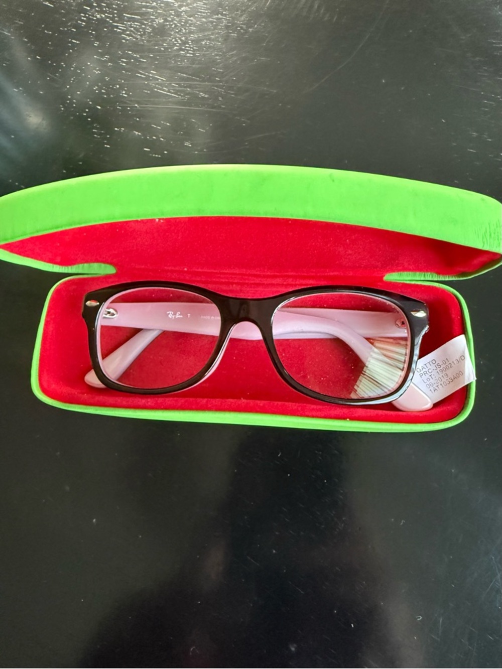 Ray-Ban Kids Black Frame Glasses